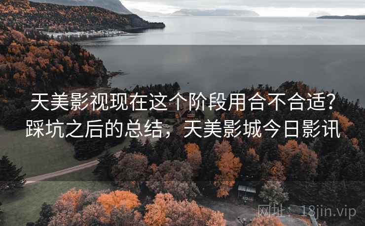 天美影视现在这个阶段用合不合适？踩坑之后的总结，天美影城今日影讯